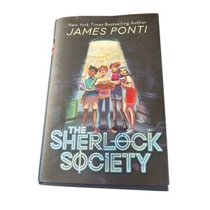 The Sherlock Society by James Ponti. Hard cover